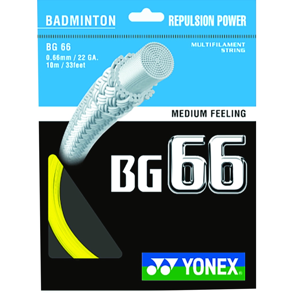 Yonex BG 66 Ultimax Badminton String. 100 Original SUNRISE Shopee Malaysia