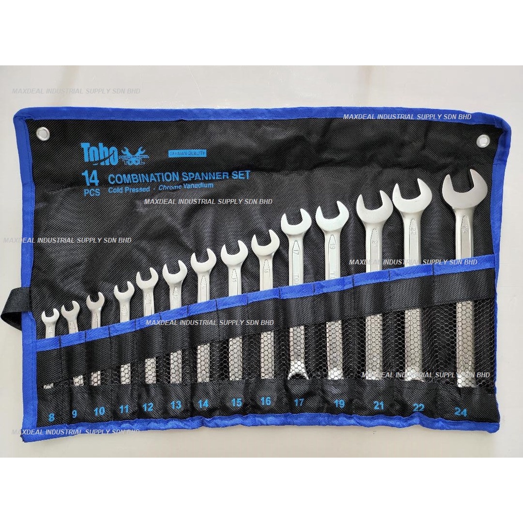 Quality TOHO 14pcs Combination Chrome Vanadium Steel 8-24mm Wrench ...
