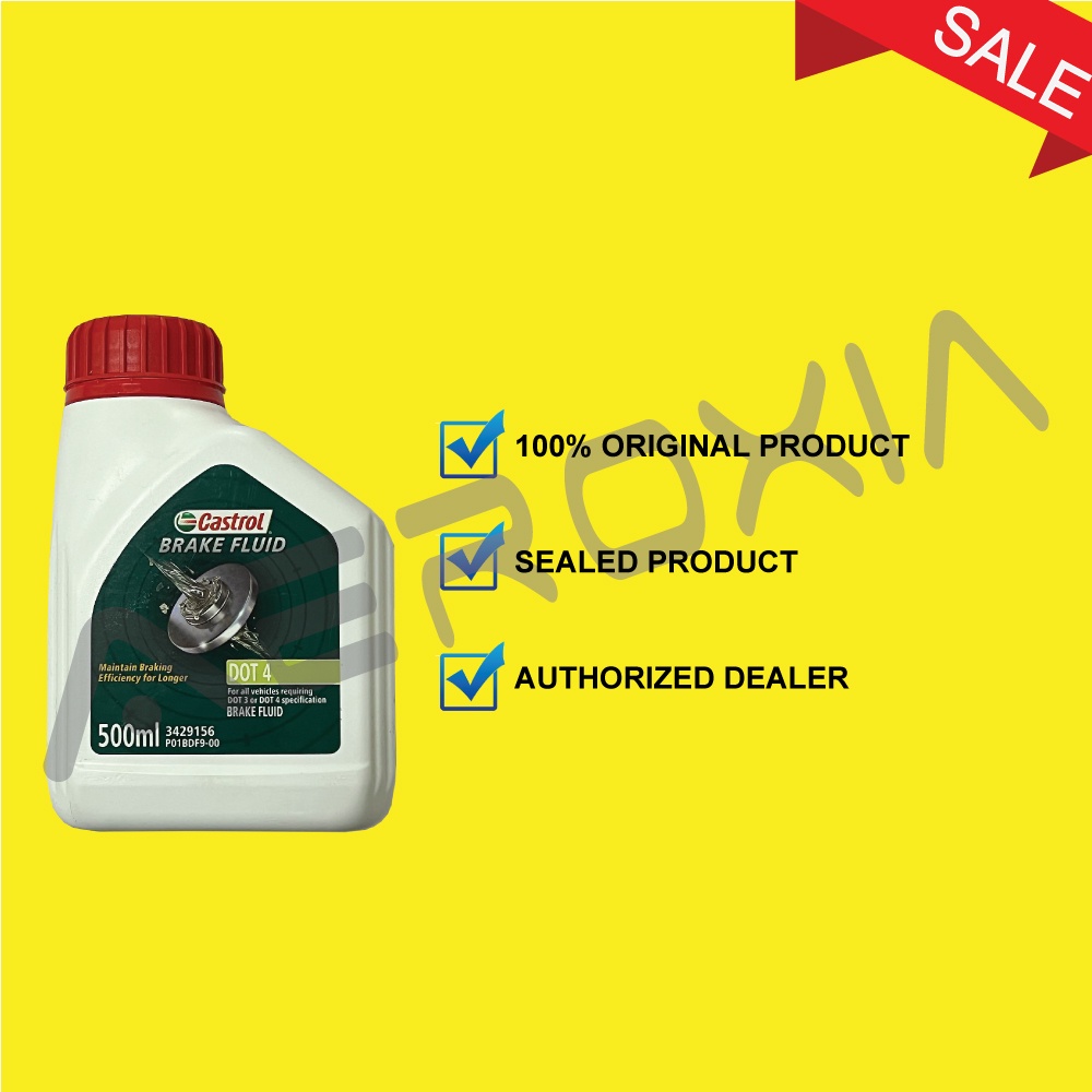 CASTROL BRAKE FLUID DOT 4 500ML Shopee Malaysia