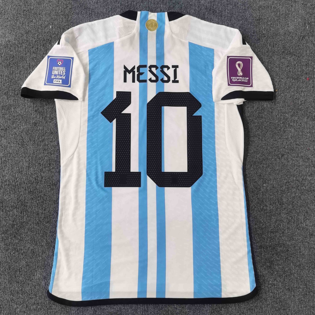 Argentina 2010 Messi #10 World Cup Awaykit Nameset Printing