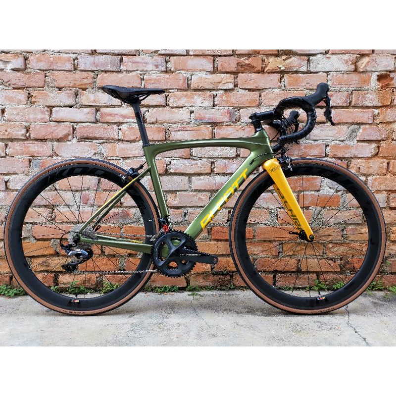 ALCOTT Ascari Team Carbon Road Bike Full Shimano ULTEGRA (Carbon Wheel ...