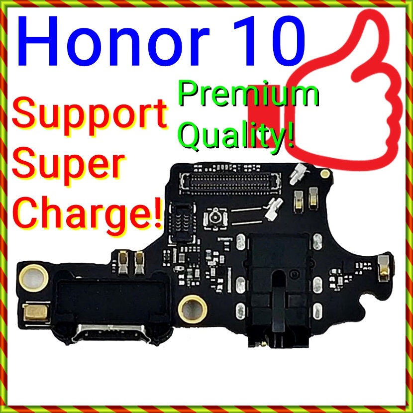 Station De Charge Plat Flex Dock Pour Huawei Honor 10 - Connecteur Micro + Entrée Casque