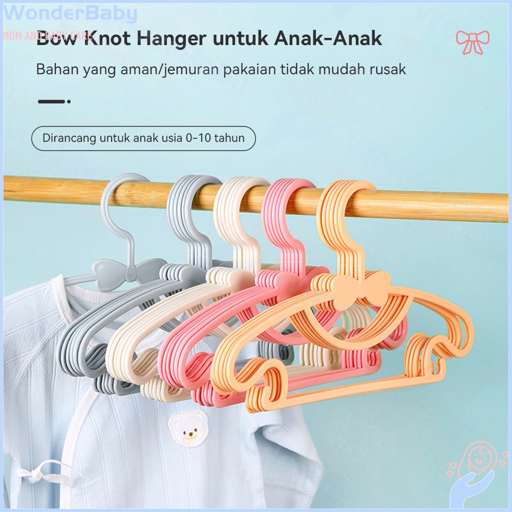 Wonderbaby Baby Hanger Kids Clothes Hanger Rack Display Hanger Baby