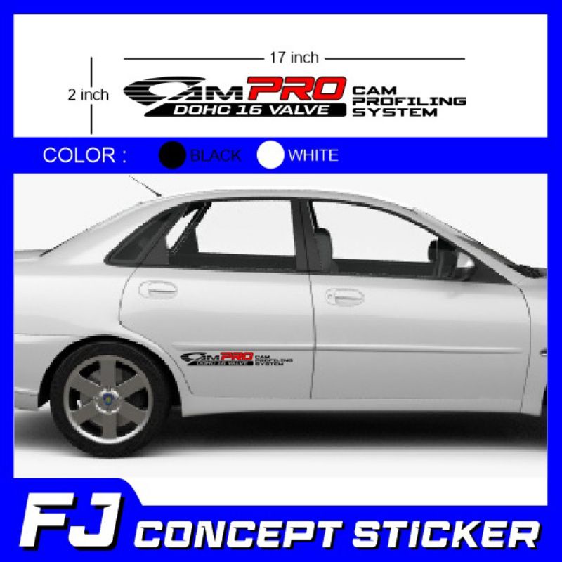 Sticker Campro Side door Left Right (Set) | Shopee Malaysia