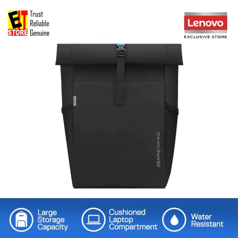 Lenovo IdeaPad Gaming Modern Backpack (Black) GX41H70101 Shopee Malaysia