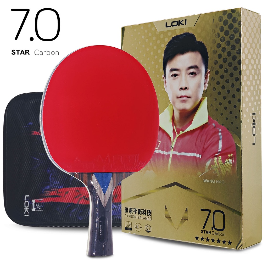 Loki RXTON R-Series 5/6/7 Star Table Tennis Racket Carbon Balance ...