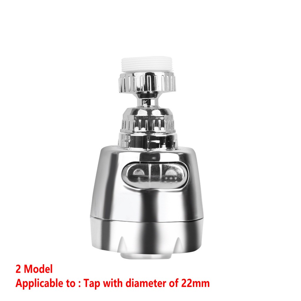 360 Degree Swivel 3 Modes Anti Splash Water Saving Faucet Sprayer