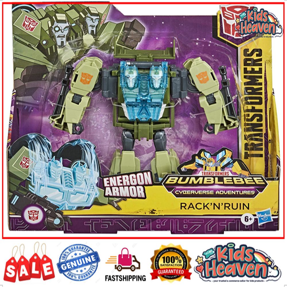 Transformers Toys Cyberverse Ultra Class RACK'N'Ruin Action Figure (100 ...
