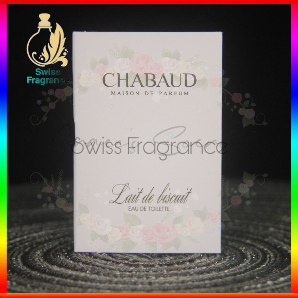 Perfume Sample Chabaud Maison de Parfum Lait de Biscuit 1.5ML Vial Perfume Fragrance Shopee