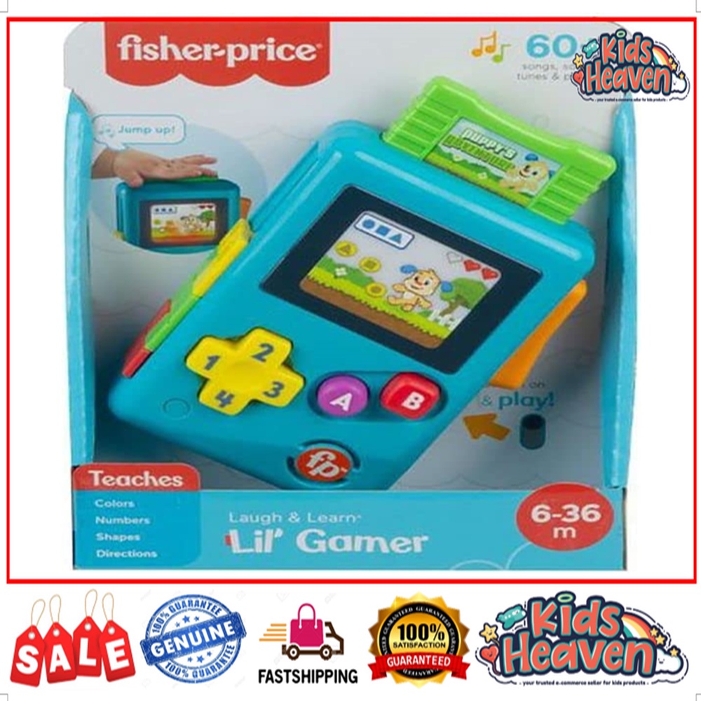 Fisher-Price Laugh and Learn Lil’ Gamer Learning Toy (100.0% Original ...