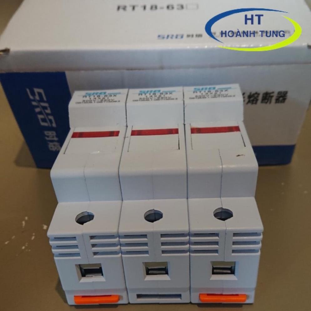 Rt18-63x/3p ceramic fuse set with 3-phase light including lead shell ...