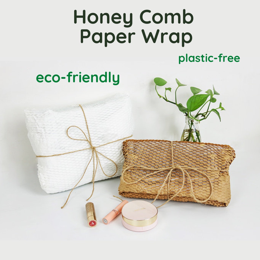 Honey Comb Paper Wrap Bubble Wrap Kraft Paper Honeycomb wrap Bubble ...