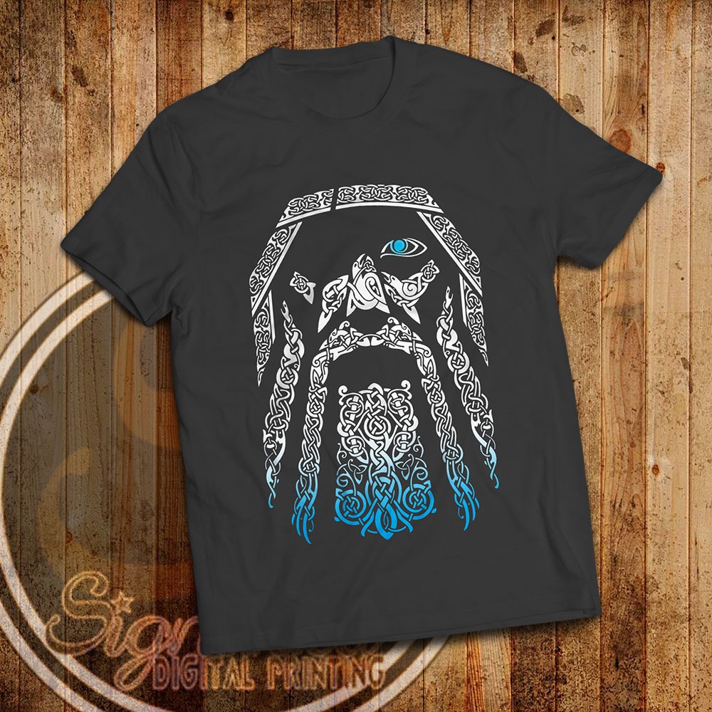 Signatura Tees Vikings Inspired Odin Ragnar Lothbrok Shirt Design ...