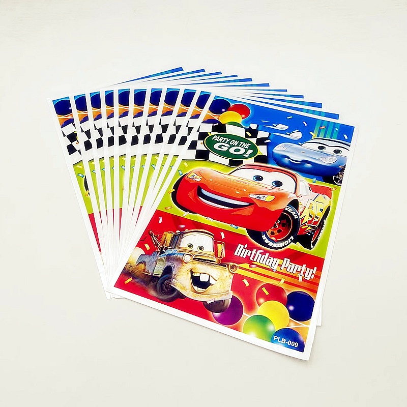 30pc/lot Cars Lightning Mcqueen gift bags loot bags Theme Kids Party ...