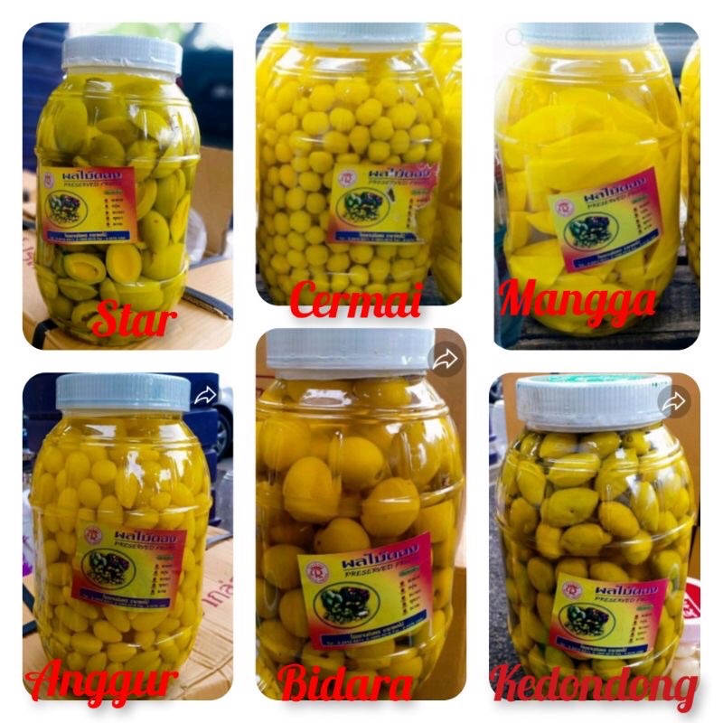 Jeruk Thailand Jeruk Balang 3 5kg Kedondong Jabit Mangga Kelubi Cermai