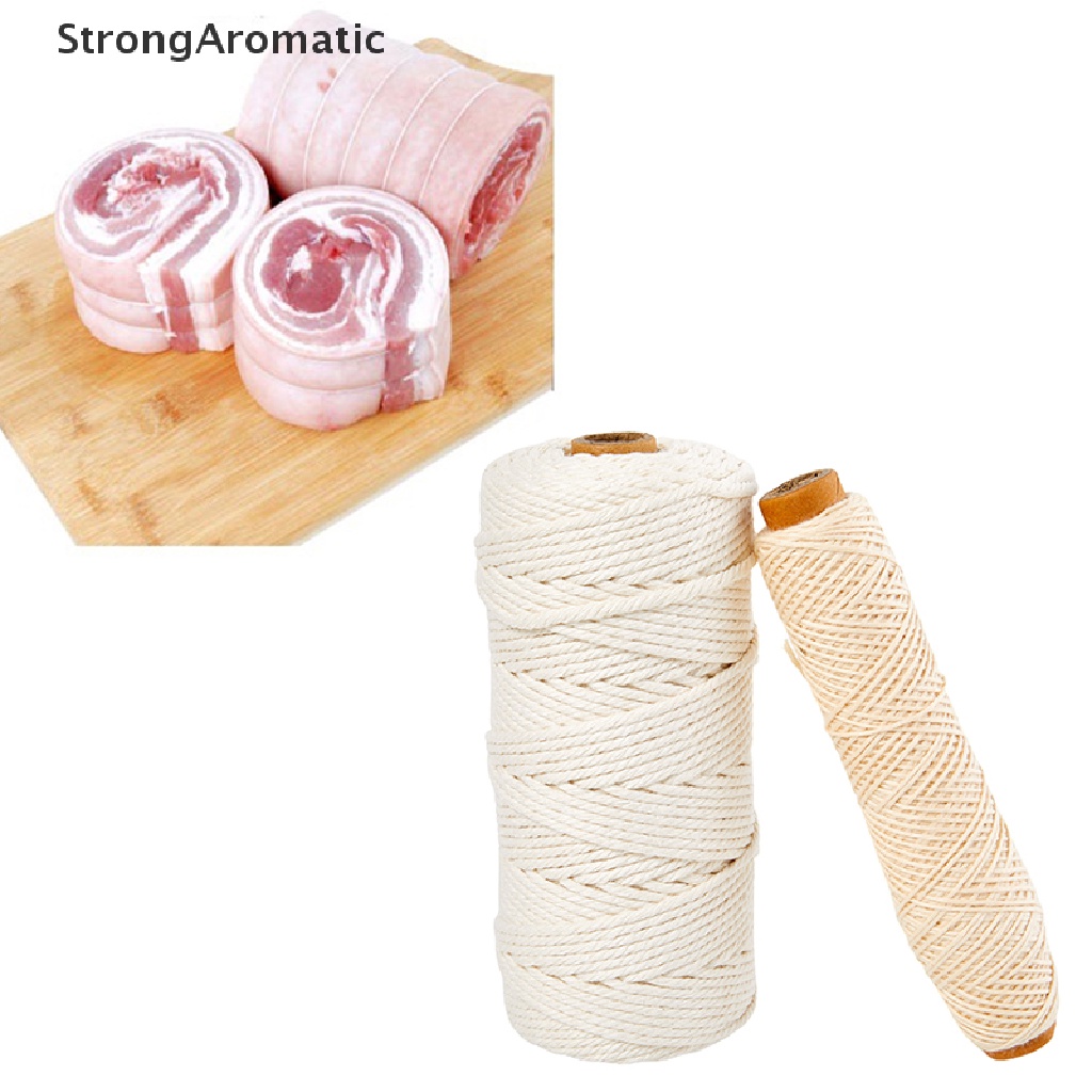 STRO 100m Butcher's Cotton Twine Meat Prep Trussing Turkey Barbecue ...