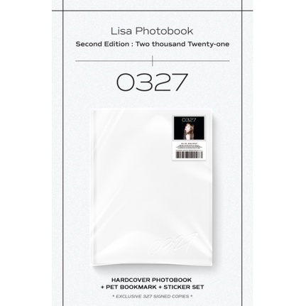 BLACKPINK LISA PHOTOBOOK [0327] VOL.2 -SECOND EDITION- | Shopee Malaysia