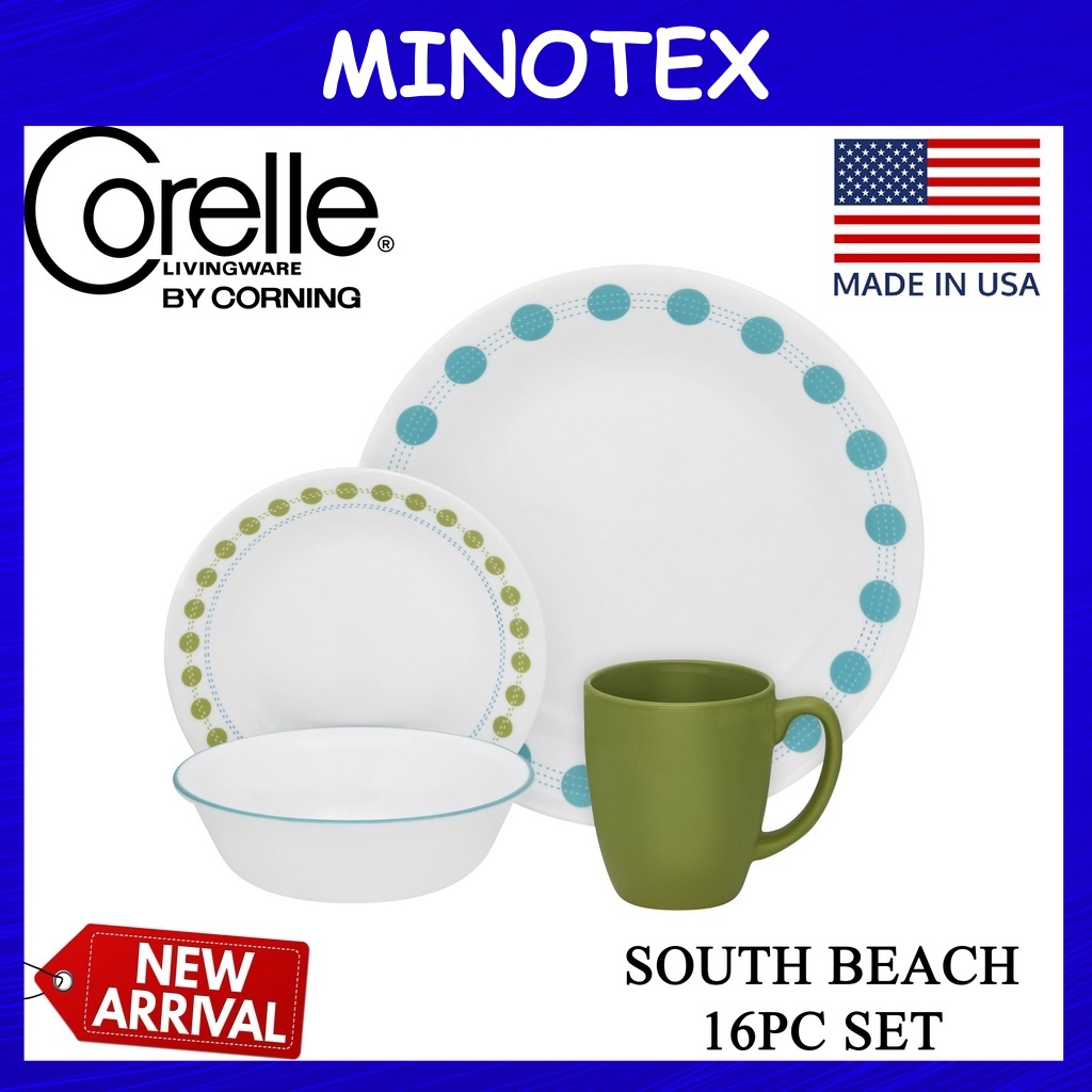 Dinnerware Set Corelle South Beach Set Corelle 16pc South Beach