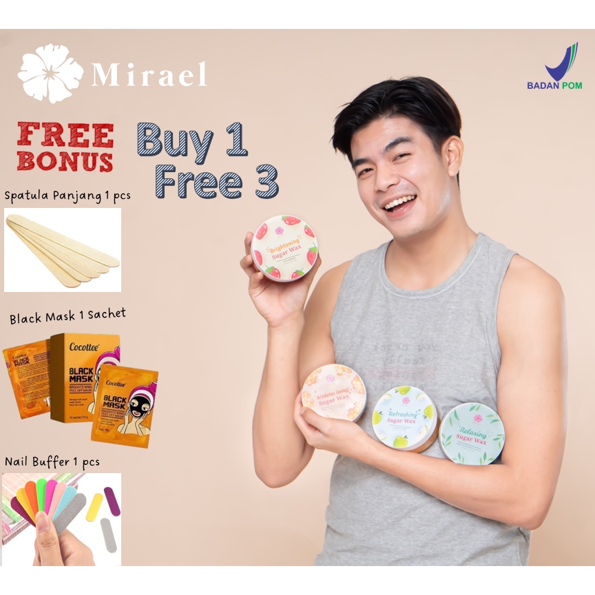 Waxing Mustache Mustache Hair Armpit Hair Mirael Sugar Wax Safe