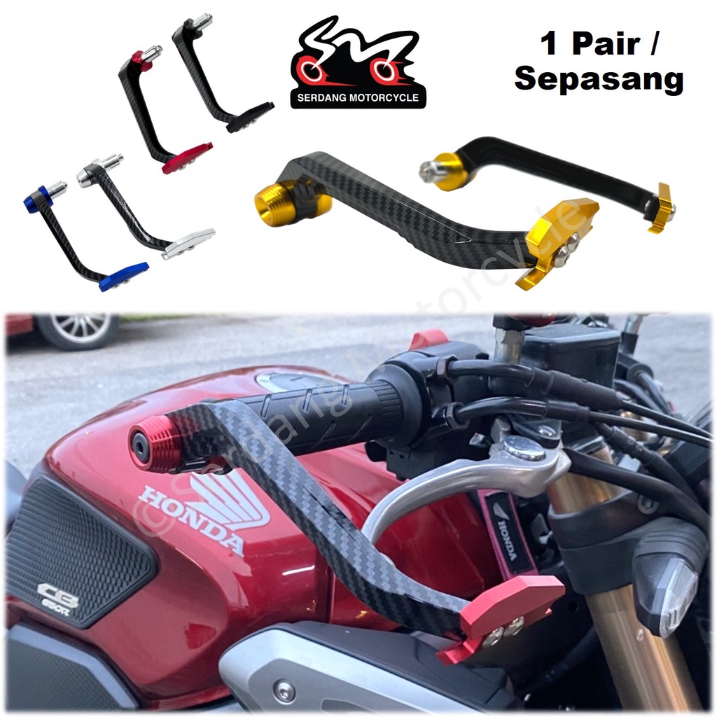 [1 Pair] SUMO Carbon Lever Guard Handle Brake Clutch Protector Balancer