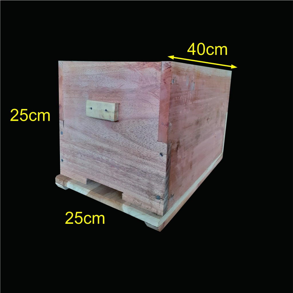 KAYU Apis Cerana bee Box (mahogany wood material)/ Cerana bee Box ...