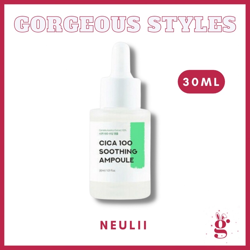 READY STOCK NEULII CICA 100 SOOTHING AMPOULE 30ML/CENTELLA ASIATICA ...