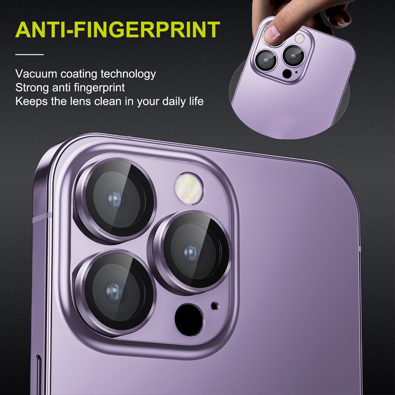 IP 15 14 Plus Pro Max / 13 Mini Pro Max Tempered Glass Armor Camera