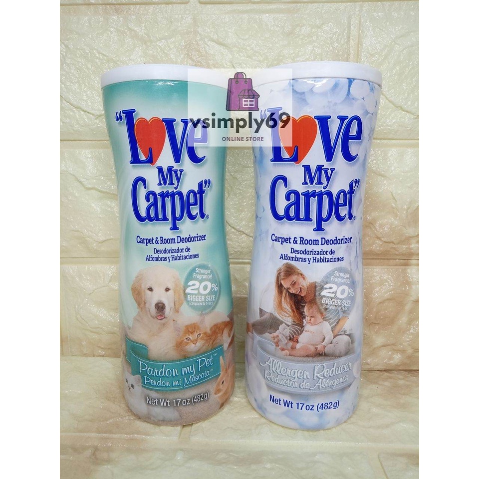 "Love My Carpet" Carpet & Room Deodorizer (482 grams) Shopee Malaysia