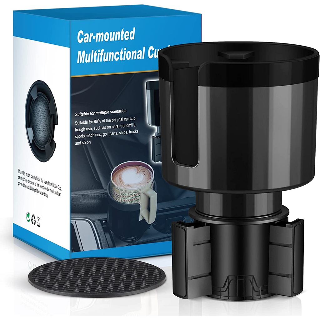 Car Cup Holder Expander, Cup Holder Extender for Car with Adjustable ...