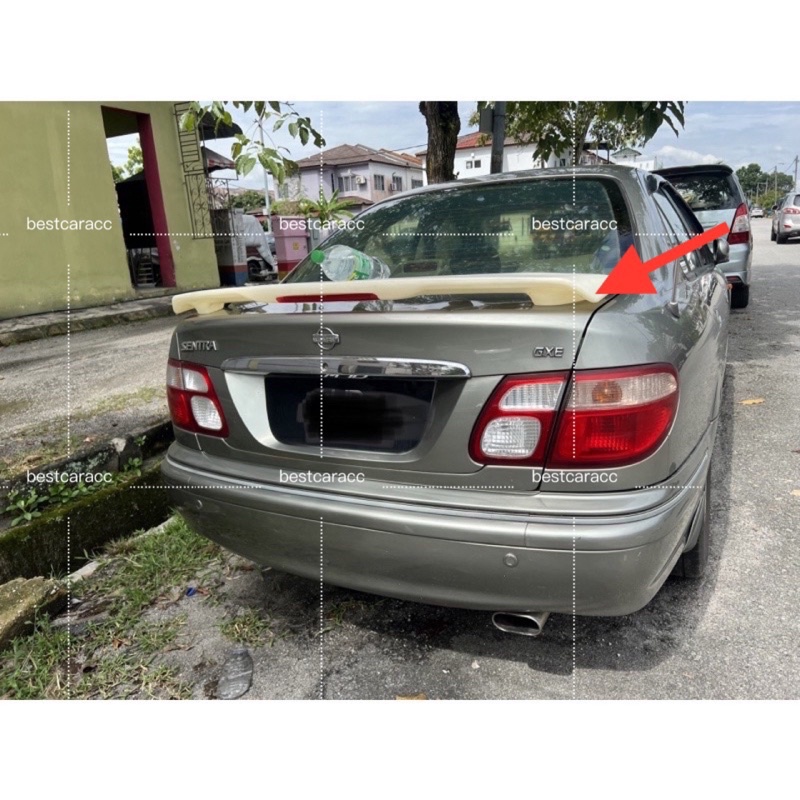 NISSAN SENTRA 2000.2001.2002.2003.2004.SPOILER LED ABS | Shopee Malaysia