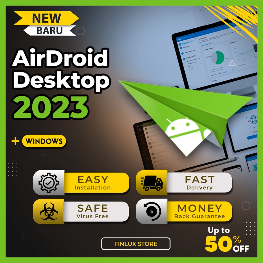 AirDroid Desktop V3.7.1.2 Latest 2023 For Windows | Shopee Malaysia