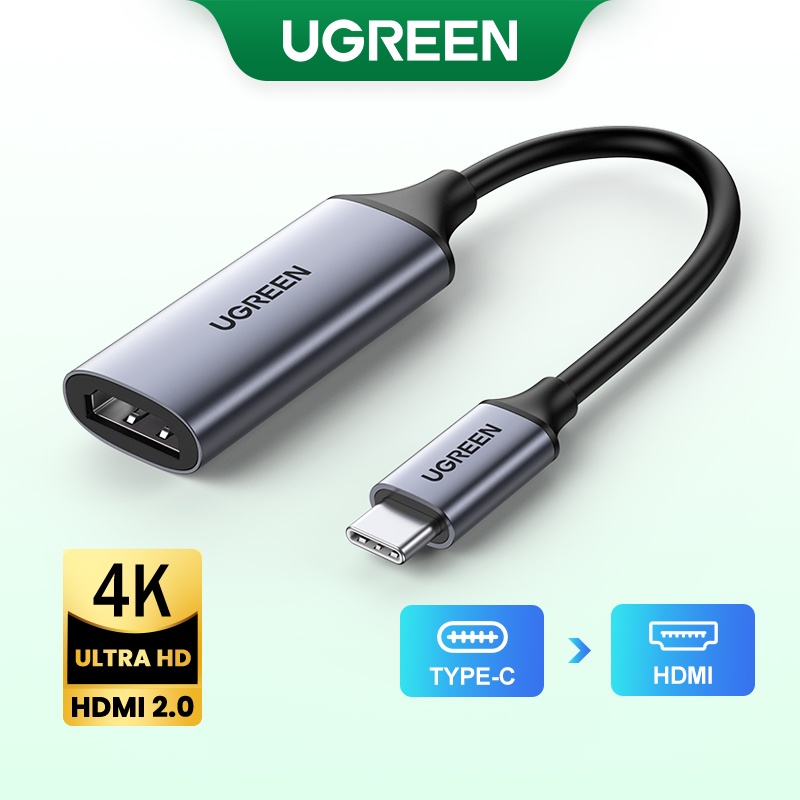 UGREEN USB C to HDMI Adapter Cable 4K 60Hz Thunderbolt 3 Type C HDMI 2.0  Converter