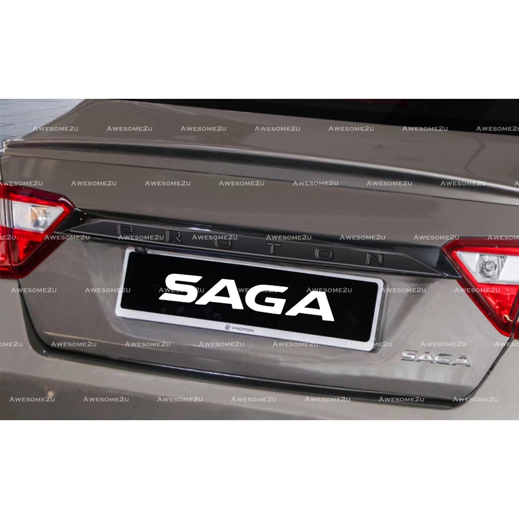 Awesome2u Proton Saga MC2 2021-2023 Rear Tail Gate Trim Garnish ...