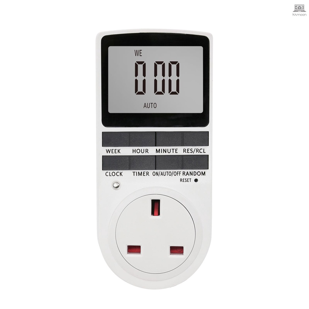 Digital Timer Switch Socket Digital Electronic Timer Switch LCD Display