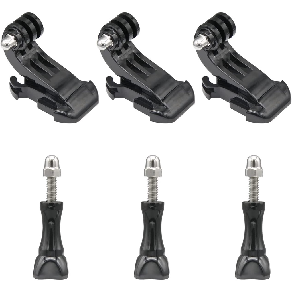 Lot De 3 Adaptateurs Trépied Caméra Action - Compatible DJI Osmo Action 5 Pro 4 3, GoPro Hero 13 12 11