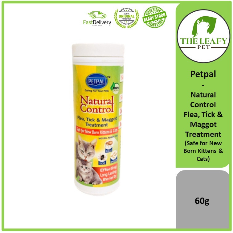 Petpal Natural Control Flea , Tick & Maggot Treatment / Control Powder