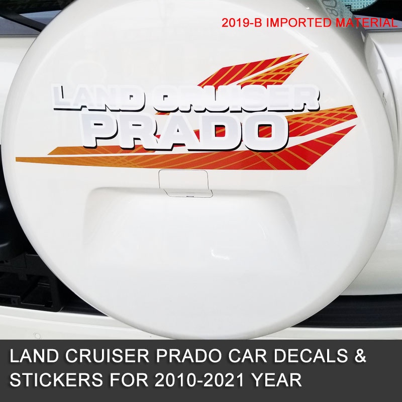 Land Cruiser spare tire sticker Prado rear spare tire sticker