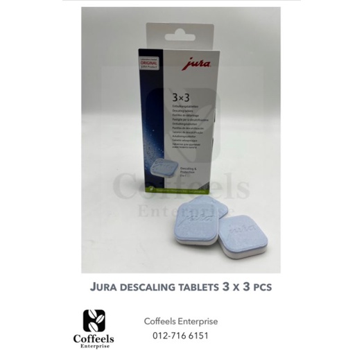 JURA Descaling Tablets 3 x 3 pieces Shopee Malaysia