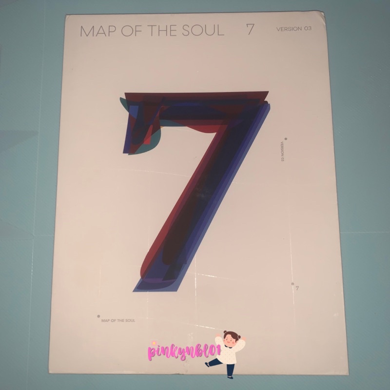 Bts album map of the soul 7 version 3 unsealed And rolled poster Mots7 ...