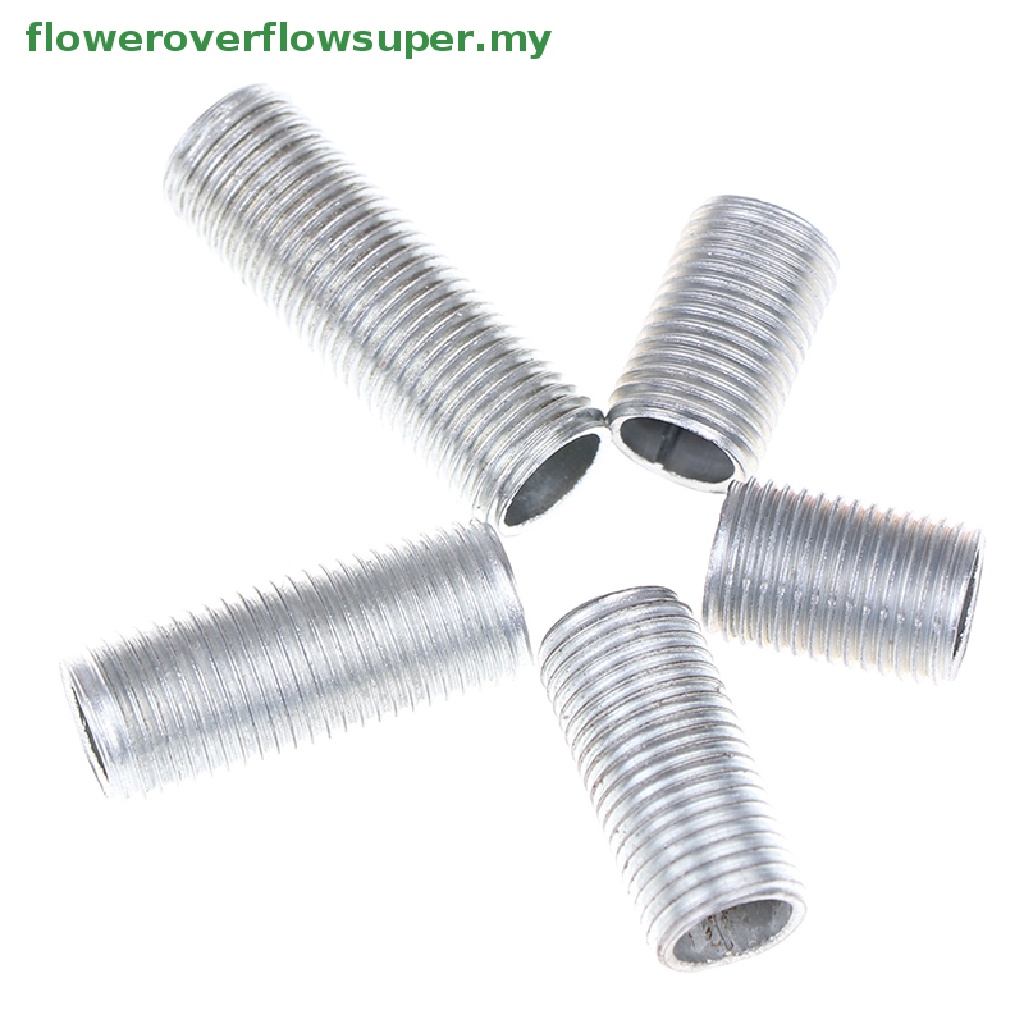 FSMY 5Pcs M10*1mm 1/1.5/2.5/3CM Allthread Hollow Threaded Tube ...