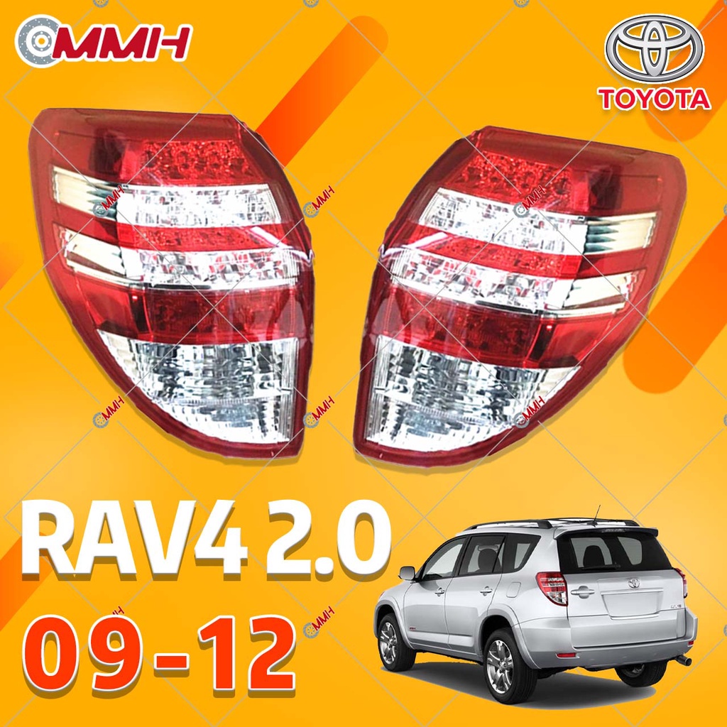 Toyota RAV4 RAV 4 2009-2012 Taillamp Rear Lamp Tail Light Tail lamp ...