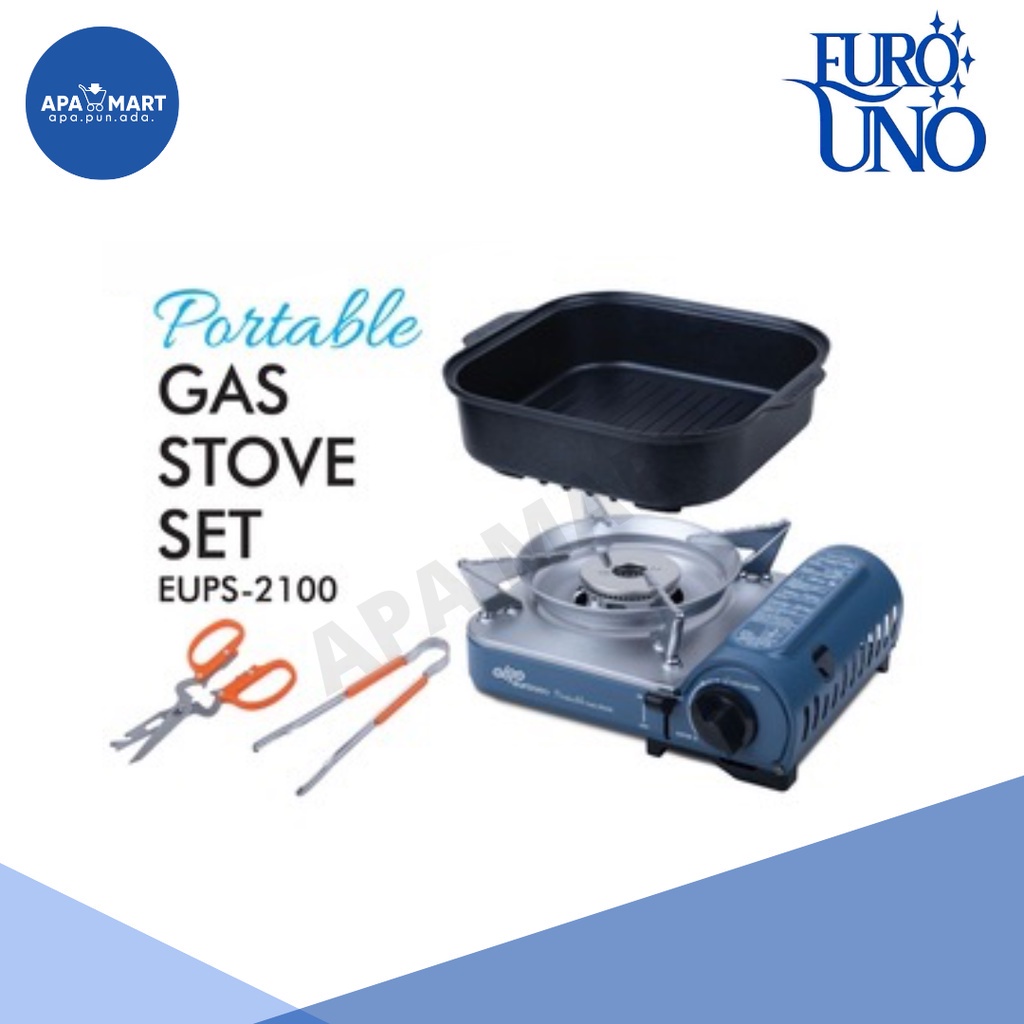 【Euro Uno】Portable Gas Stove Set (EUPS2100) Shopee Malaysia