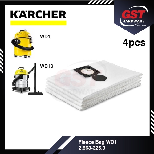 Karcher Vacuum Bag WD1 Karcher Filter Karcher WD1 Filter Bag Karcher