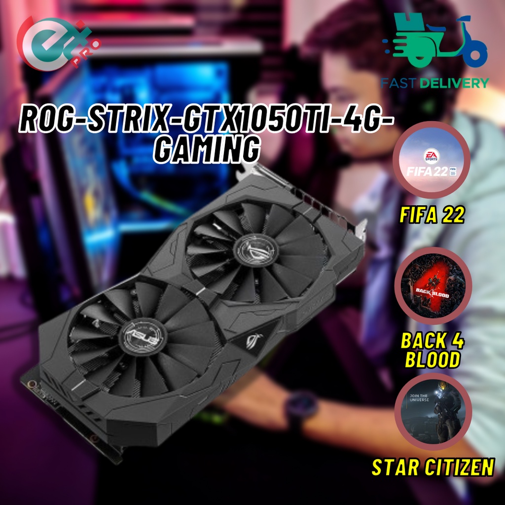 Asus rog strix gtx 1050ti online 4gb