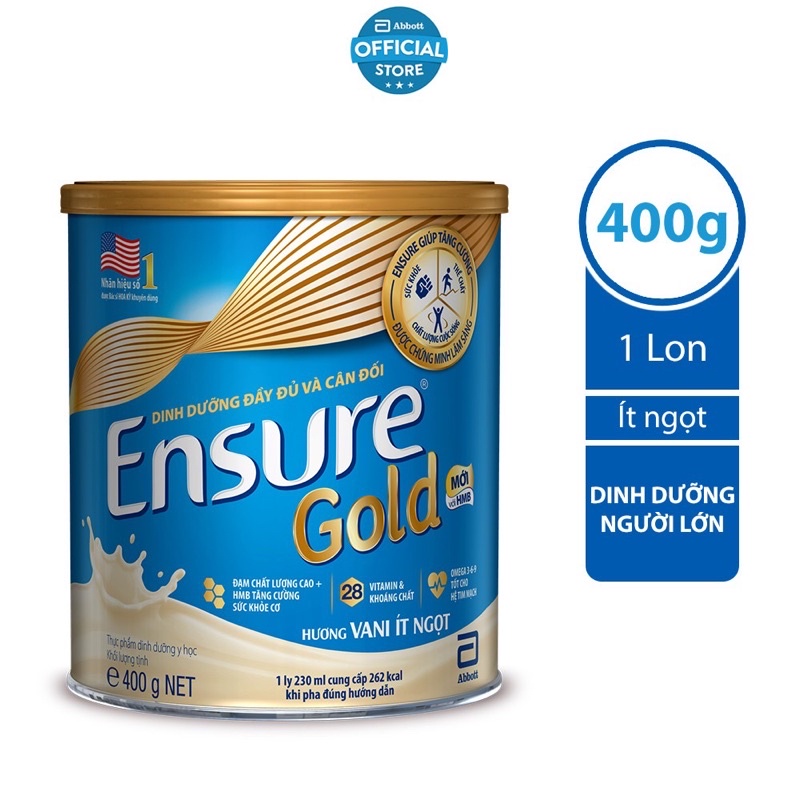 Ensure gold Powdered Milk Is Low In Sugar 400g Shopee Malaysia