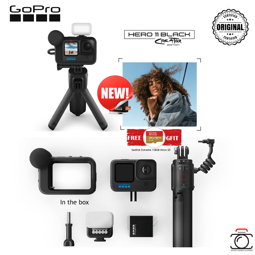 GoPro HERO11 Black Creator Edition Bundle | Shopee Malaysia