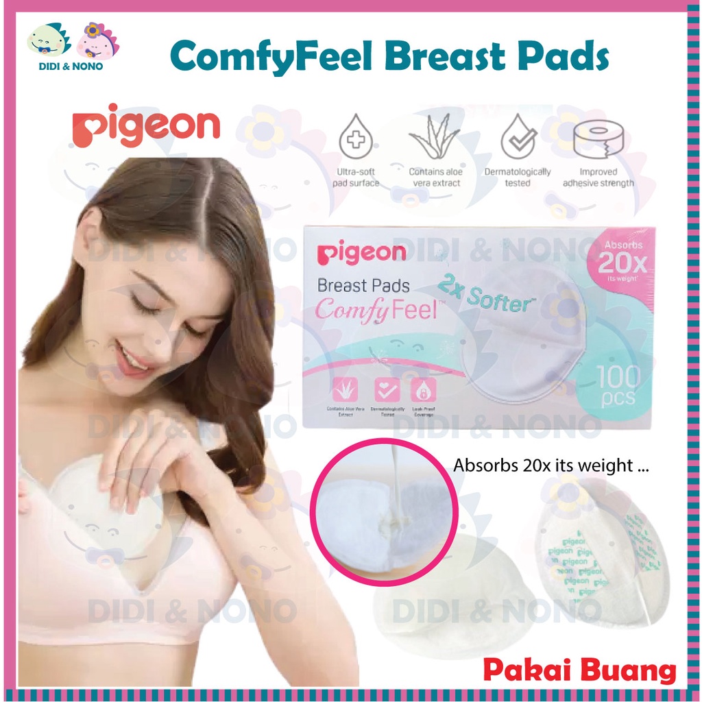 Pigeon Breast Pads Comfyfeel 60pcs