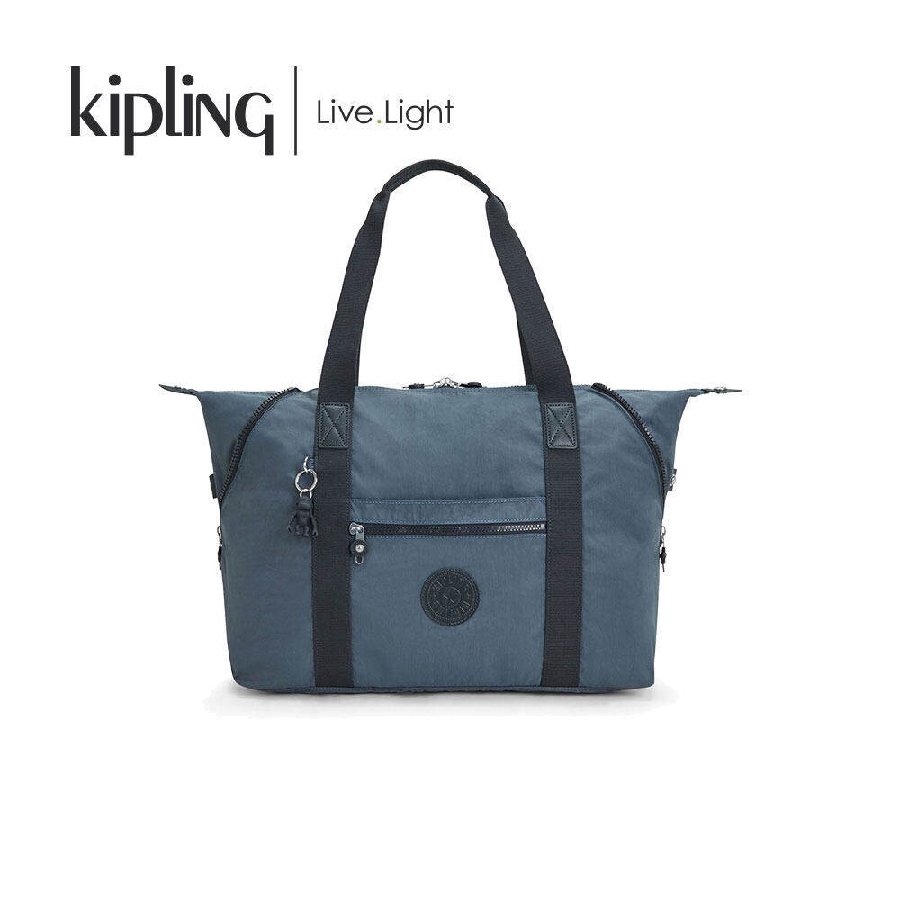 Kipling ART M Nocturnal Grey Tote FW22 L3 | Shopee Malaysia