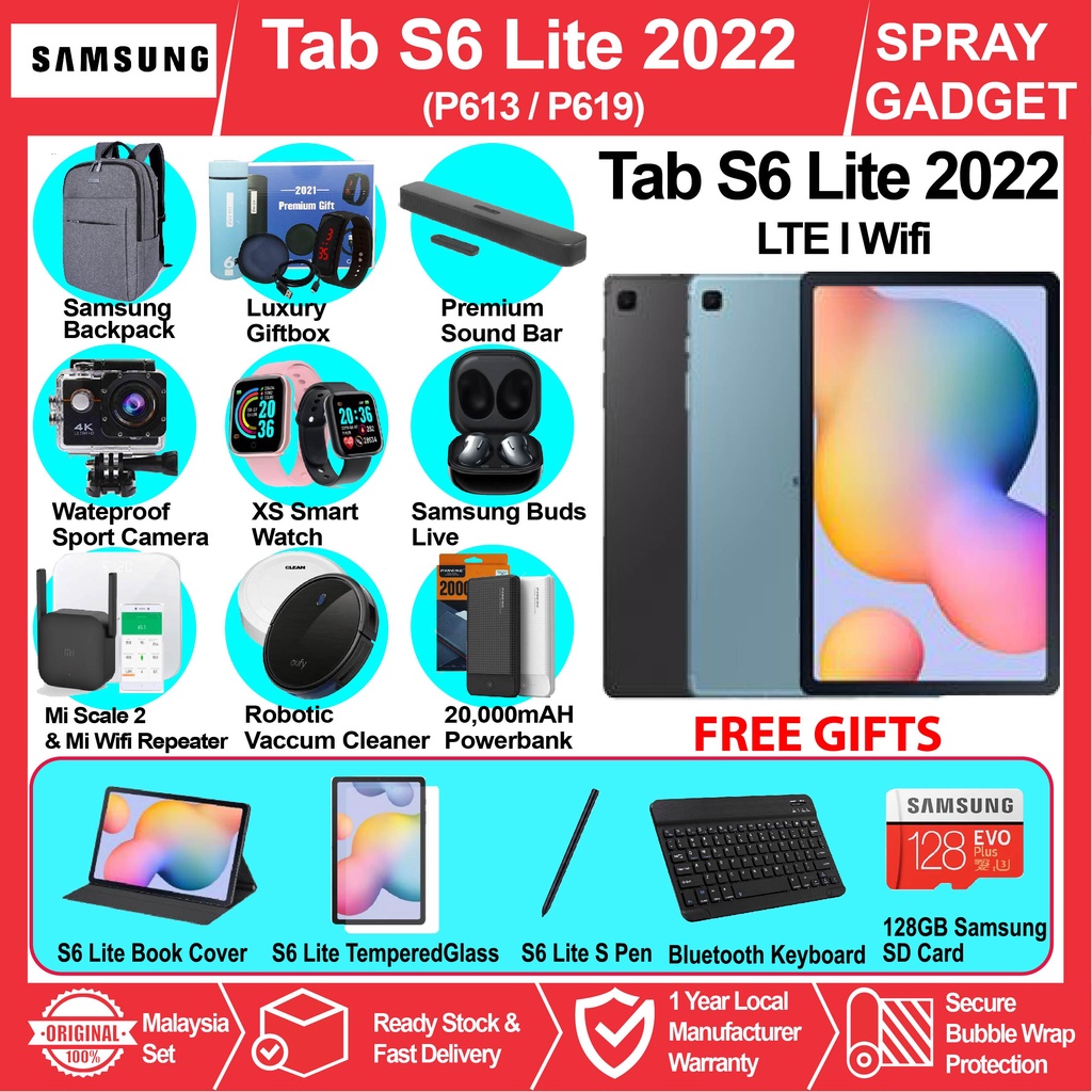 tab s6 lite shopee