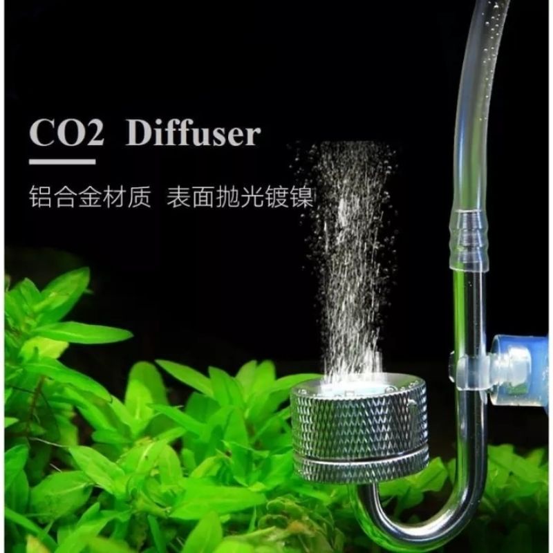 Aquarium CO2 Diffuser Atomizer Colour Aluminium Shopee Malaysia